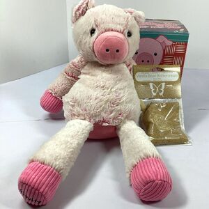 Scentsy Buddy Pig Plush Scent Pack Vanilla Bean Buttercream Original Box